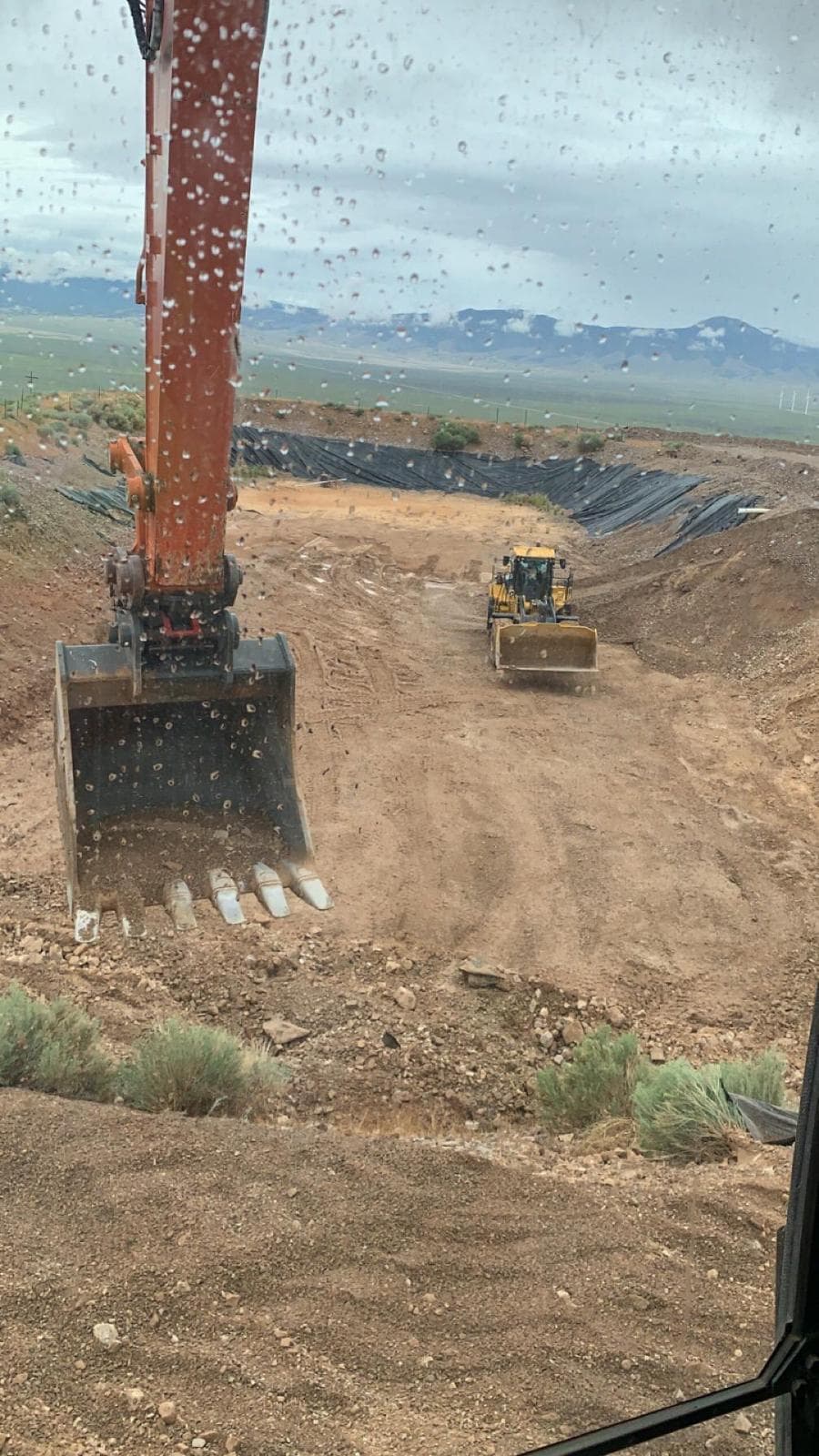 Excavation in progress