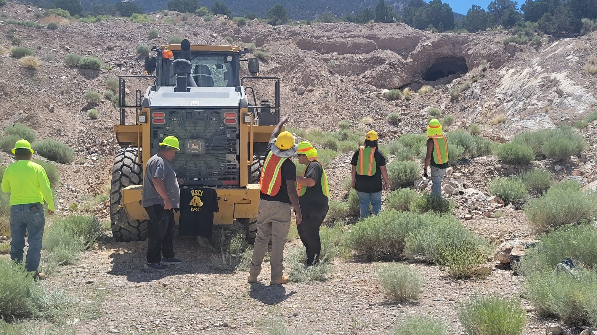 Aerial view of claims